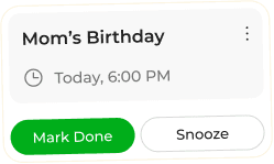 Electricity bill reminder preview